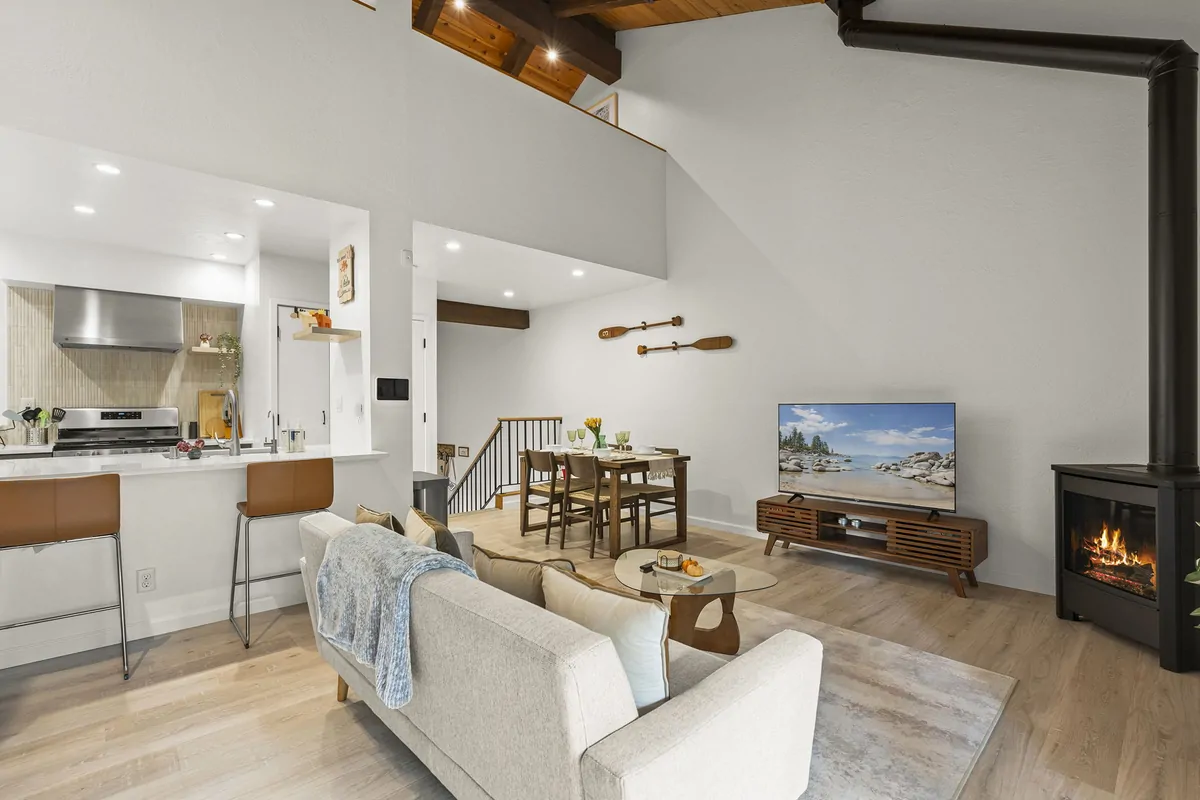 Living Room - Alpine Loft at The Villas