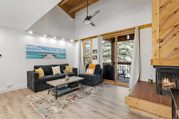 Sitting Area at Blue Alpine Loft at Northstar