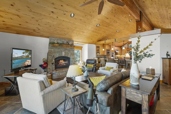 Living Room - Moonridge Lodge