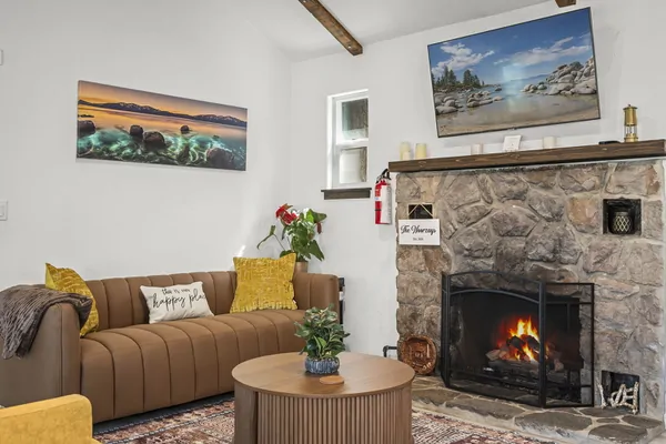 Gas Fireplace Tahoe Blue Haus