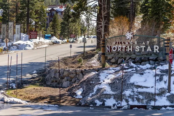 Entry to the village: Northstar Ski View Retreat