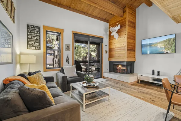 Living Room: Northstar Silver Strike Family Retreat