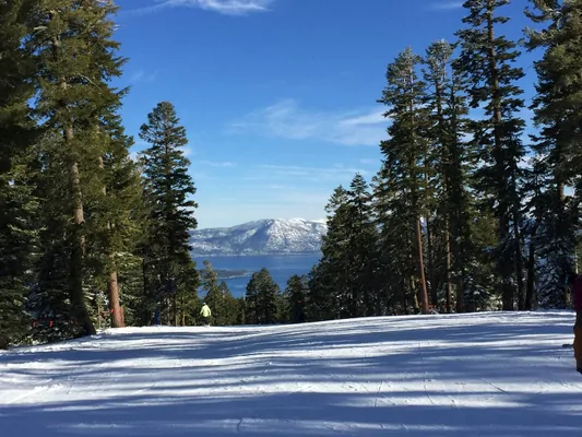 Northstar Run with Lake Tahoe View
