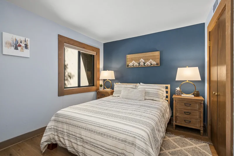 Bedroom 2 with Queen: Aspen Grove Hideaway
