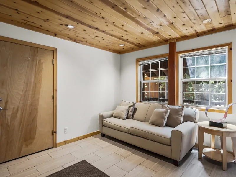 Mud room: 
Donner Lake Vacation Lodge