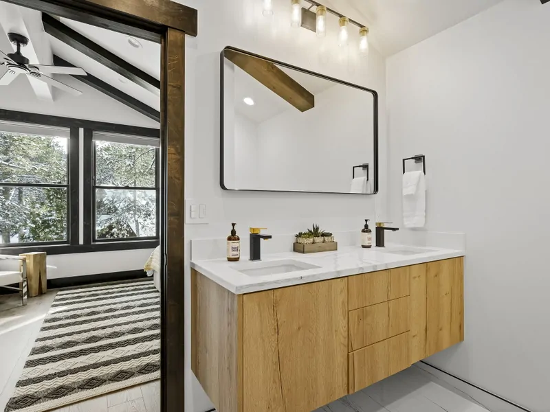Primary Suite Bath Vanity Heart of the Mountain