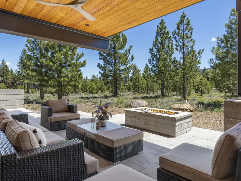 Alpine Greenside Estate Covered Porch