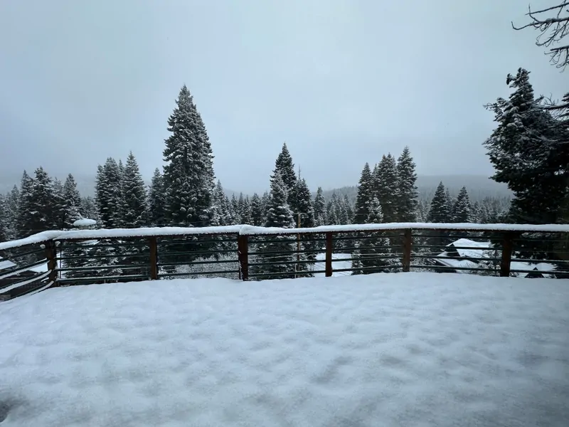 Back patio Falcon's Eye View Retreat