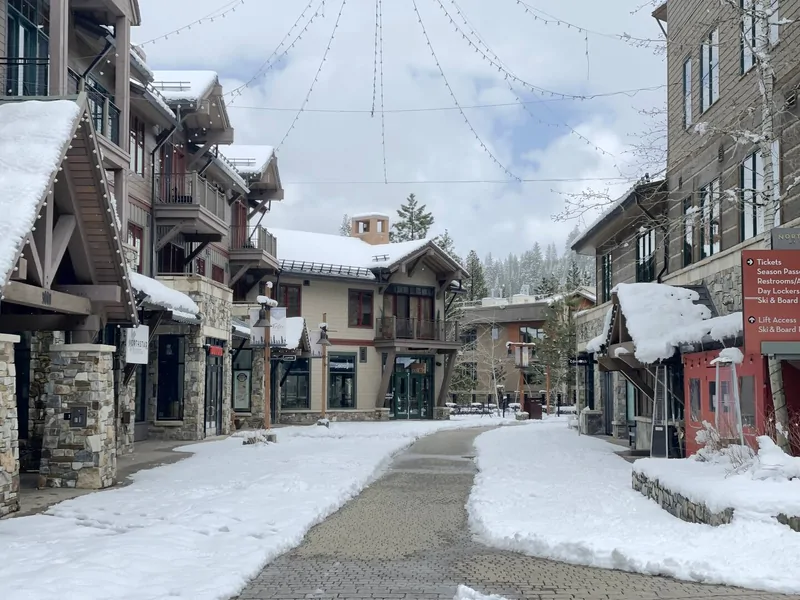 Cozy winter charm at Northstar Village