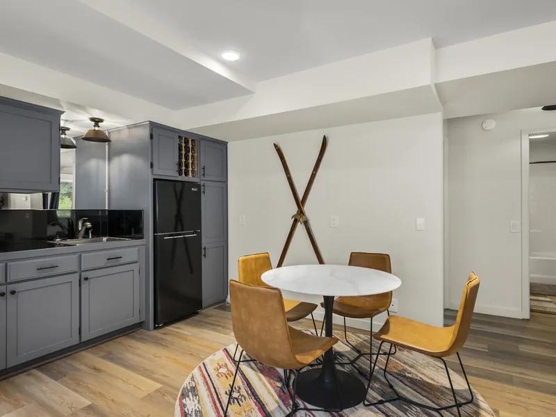 Downstairs Kitchen Area: Exquisite Alpine Chalet