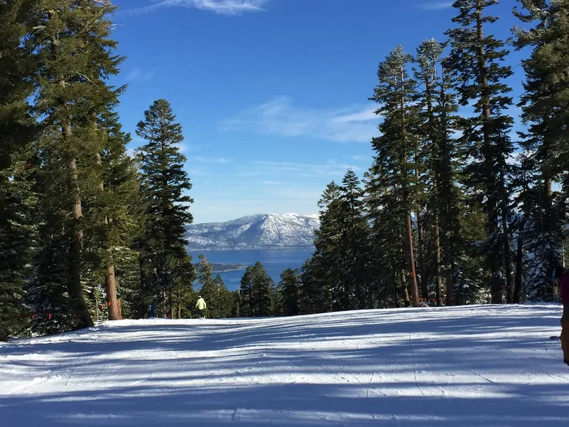 Northstar Run with Lake Tahoe View