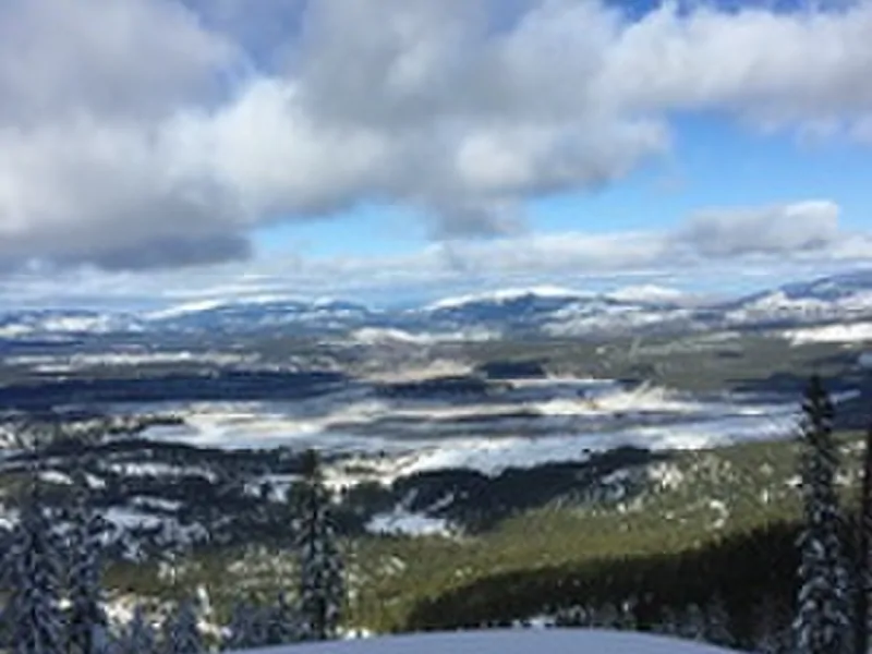 View from Northstar Ski Resort:  Bear Den at Northstar