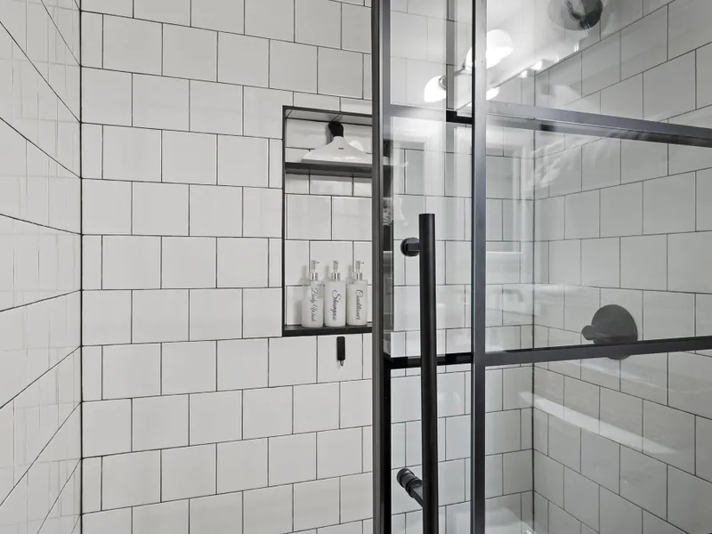 Downstairs Shower: Northstar Silver Strike Family Retreat