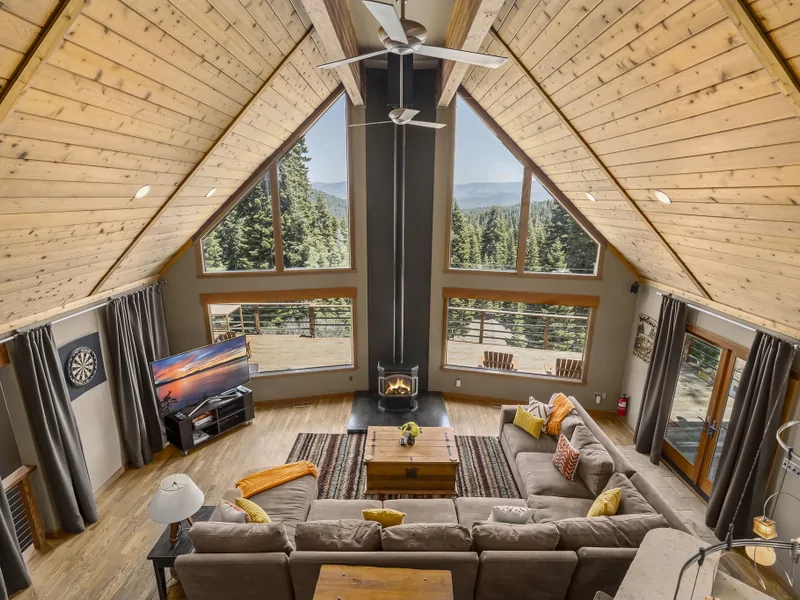 View From Primary Bedroom: Falcon's Eye View Retreat