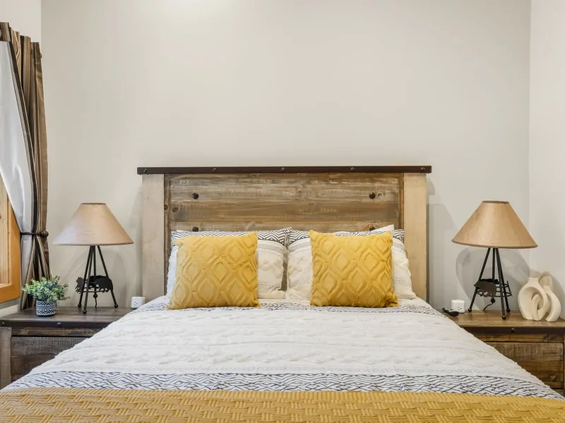 Primary Bed on the 3rd Floor: Gold Bend Getaway