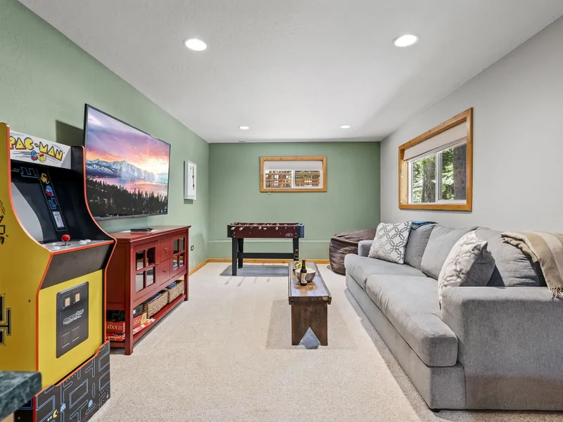 Evergreen Oasis Game Room