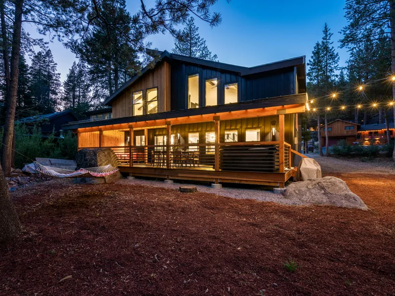 Back of the house at Heart of the Mountain