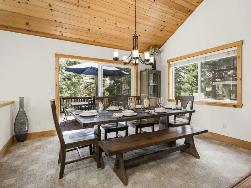 Dining Area with a six - person table