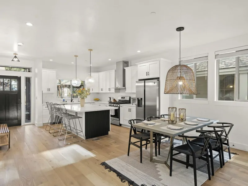Dining Area and Kitchen, open concept