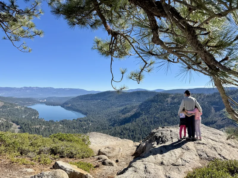 Hiking Donner Lake