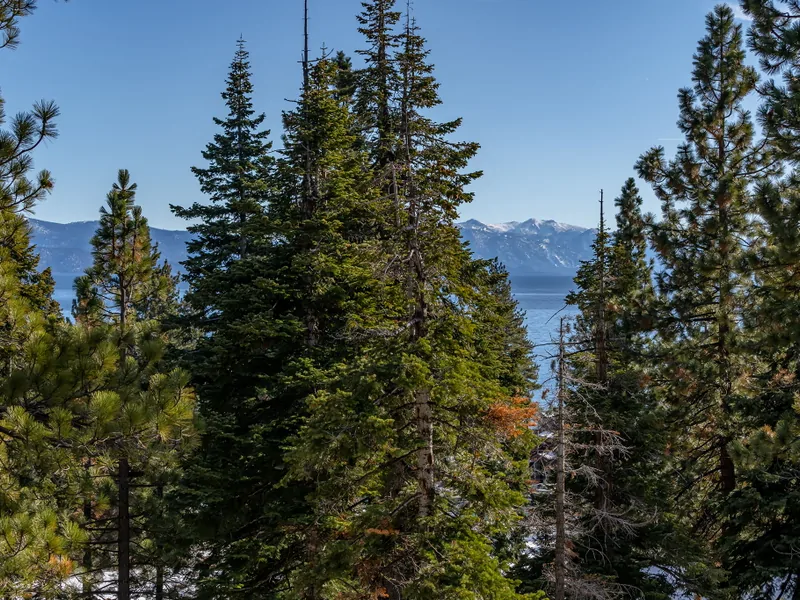 Tahoe Skyline Filtered Lake View