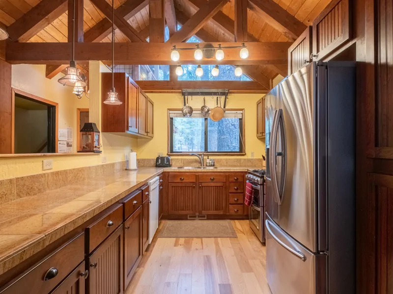 Entry to Kitchen: Tahoe Donner Vacation Lodge