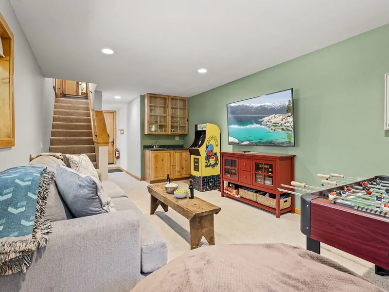 Evergreen Oasis Game Room