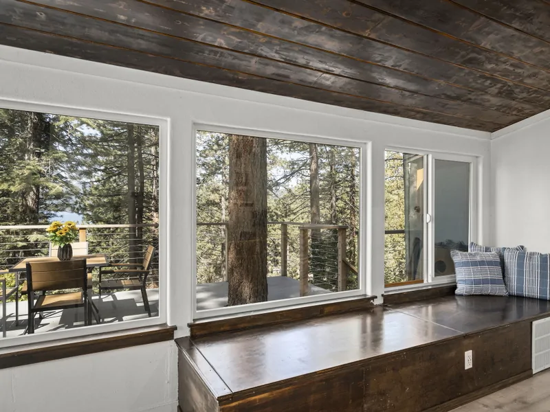 Reading Nook Tahoe Blue Haus