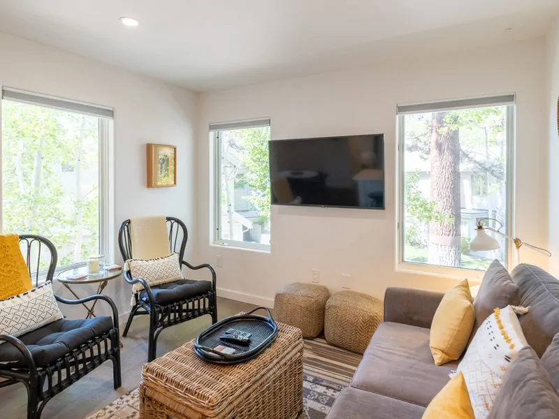 TV Room:  Sweetbriar Garden Suite