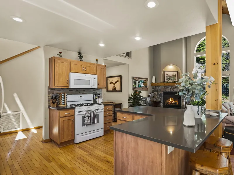 Kitchen: 
Sun Valley Mountain Escape