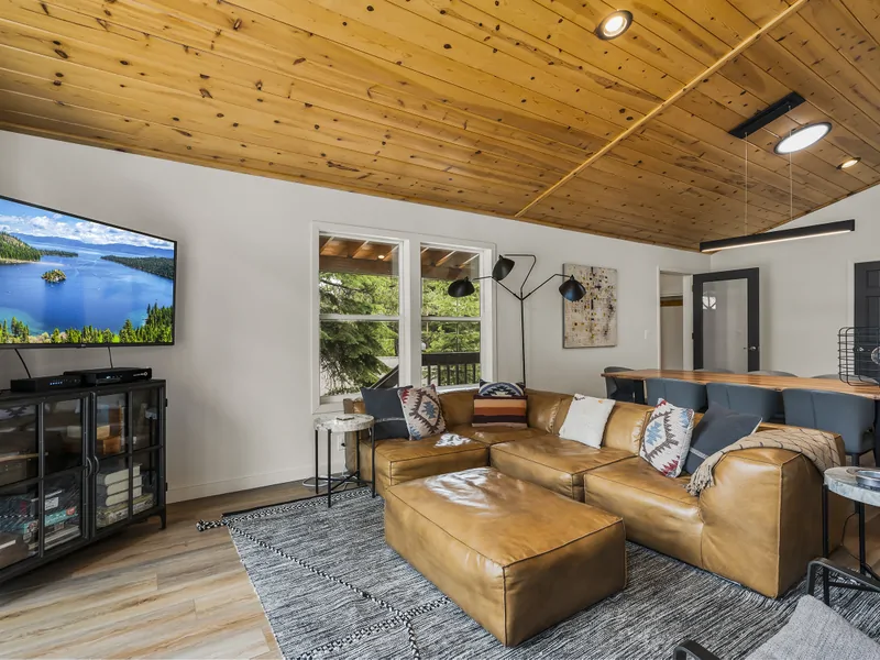 Living Room: Exquisite Alpine Chalet