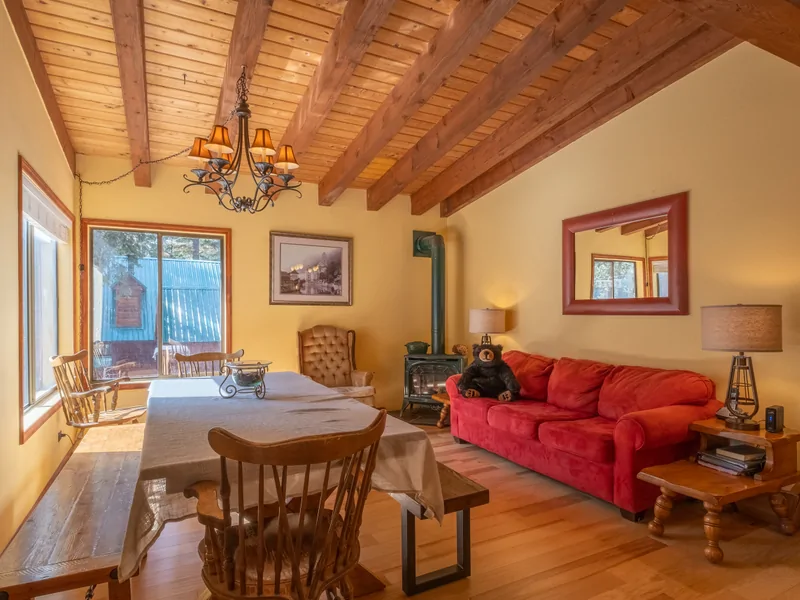 Dining Room Table Area/ Lounge Area: Tahoe Donner Vacation Lodge