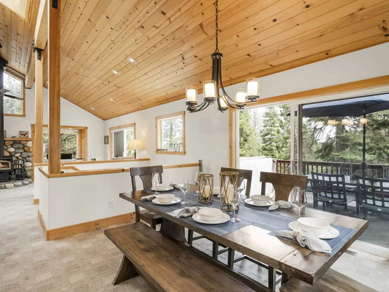Dining Area with a six - person table