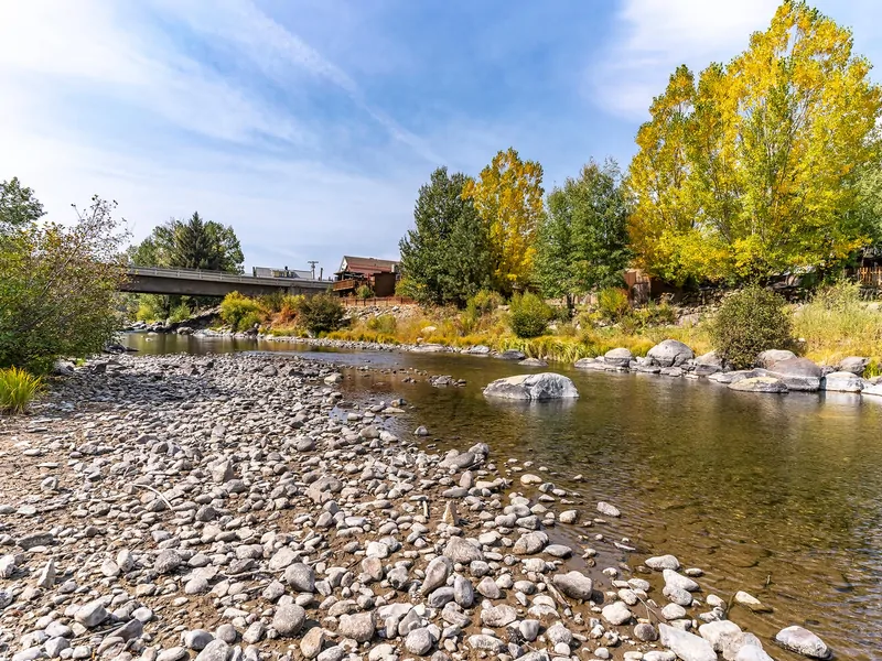 Truckee River: Holy Cow Downtown Riverfront