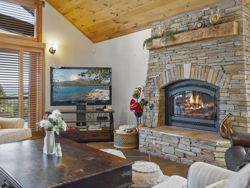Living Room TV- Moonridge Lodge