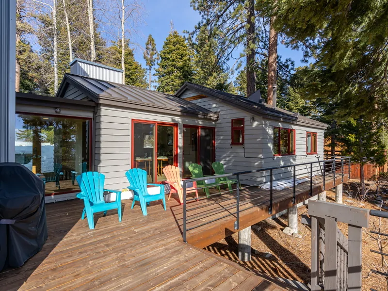 Tahoe Skyline Sunny Deck