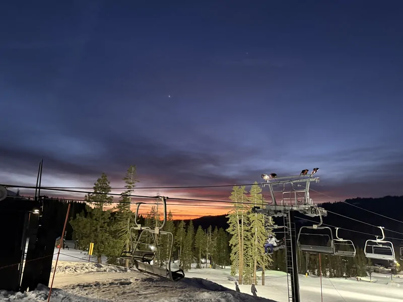 Tahoe Night Skiing