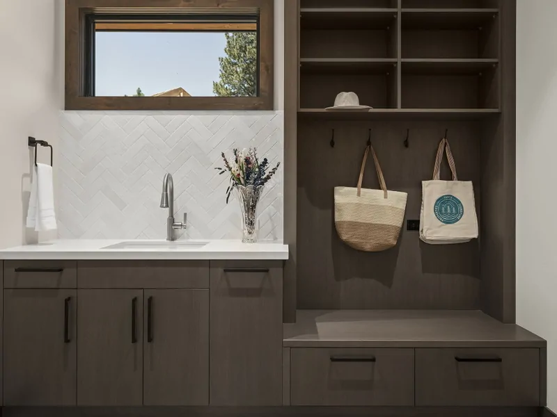 Alpine Greenside Estate Mud Room