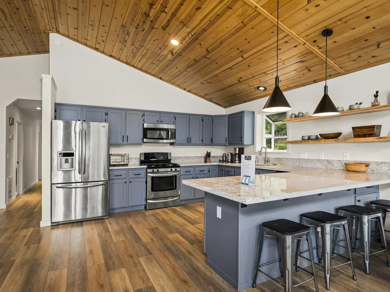 Kitchen: Exquisite Alpine Chalet