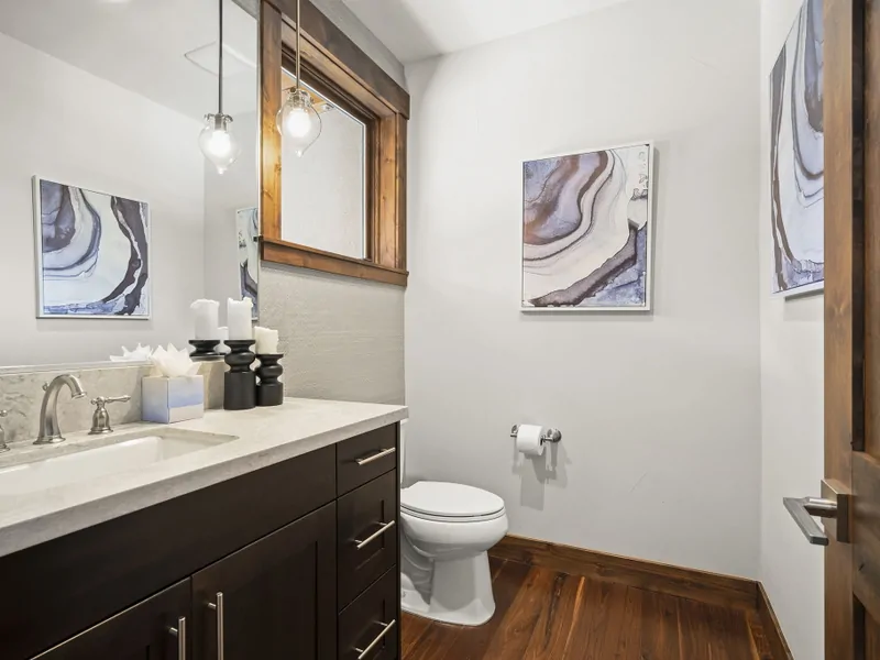 Main Level Half Bath Stellar's Nest