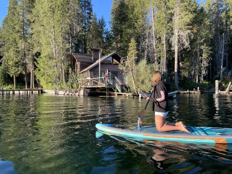 Donner Lake Paddle Boarding