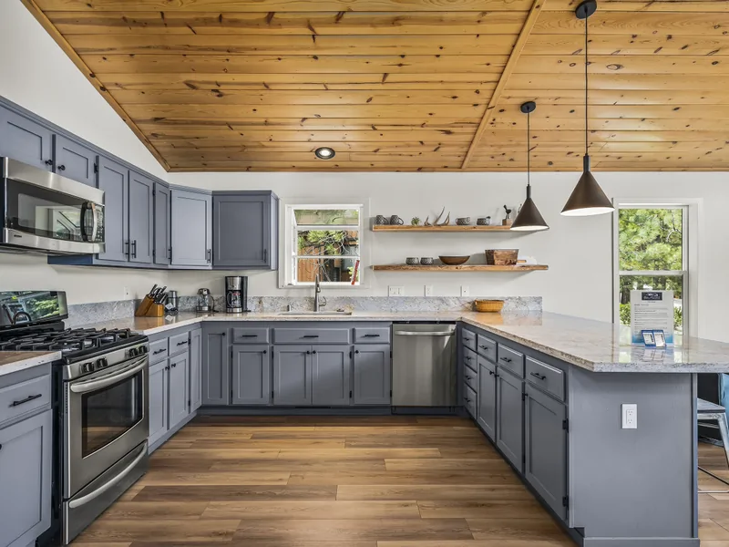 Kitchen: Exquisite Alpine Chalet