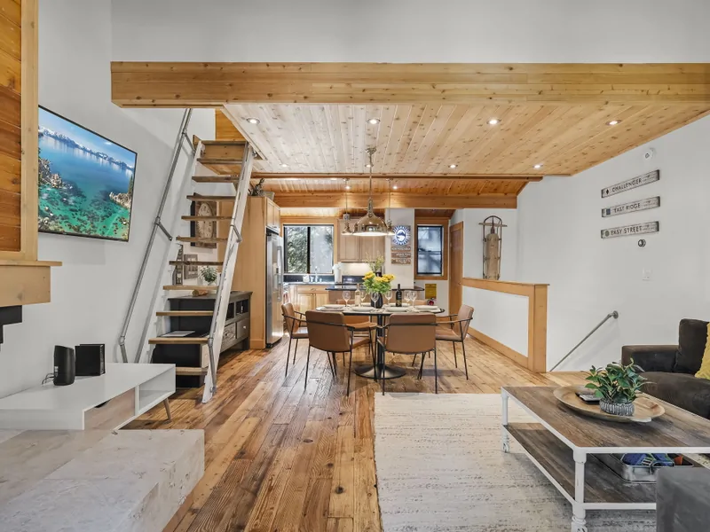 Living Room: Northstar Silver Strike Family Retreat