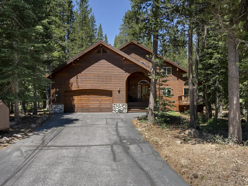 View of front of house: 
Sun Valley Mountain Escape