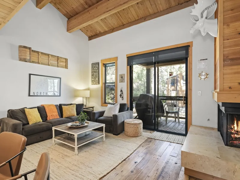 Living Room: Northstar Silver Strike Family Retreat