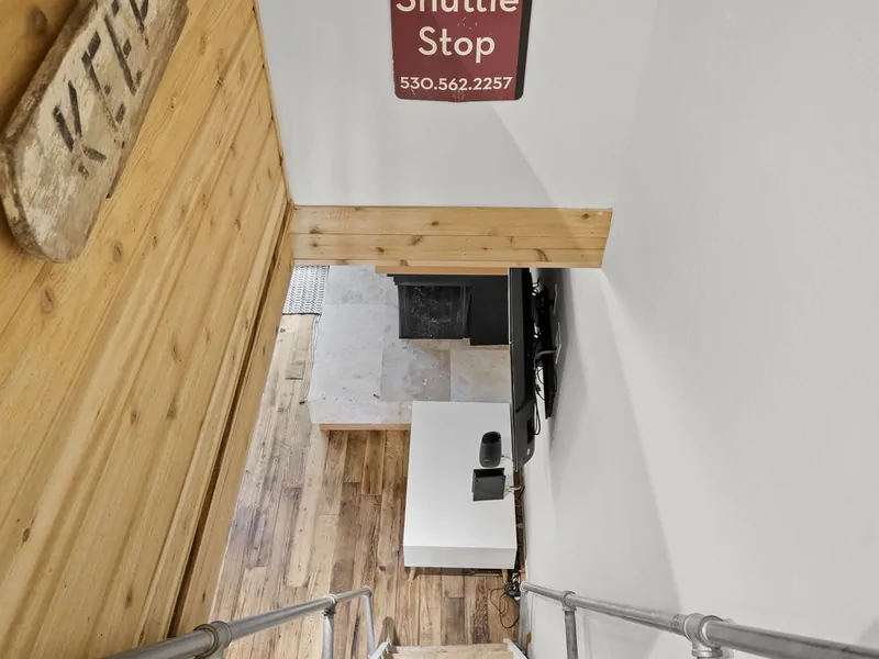 Stairway to the loft: Northstar Silver Strike Family Retreat