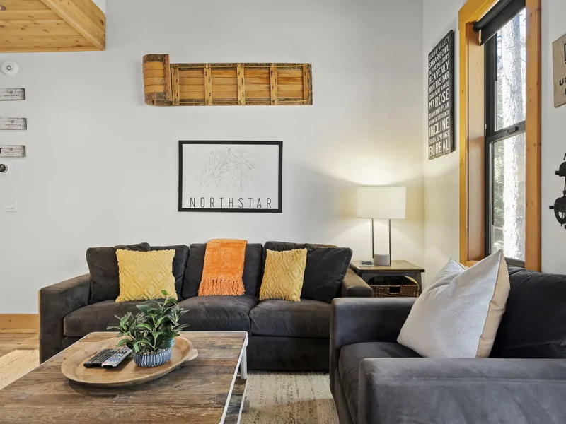 Sitting Area: Northstar Silver Strike Family Retreat