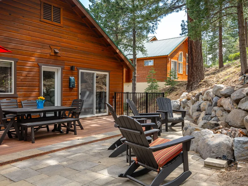 Back Porch with Firepit: Mountain Relaxation Haven