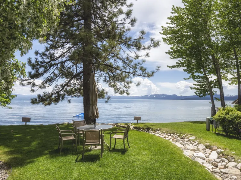 Lake Tahoe Outdoor Seating Area:  Sweetbriar Garden Suite