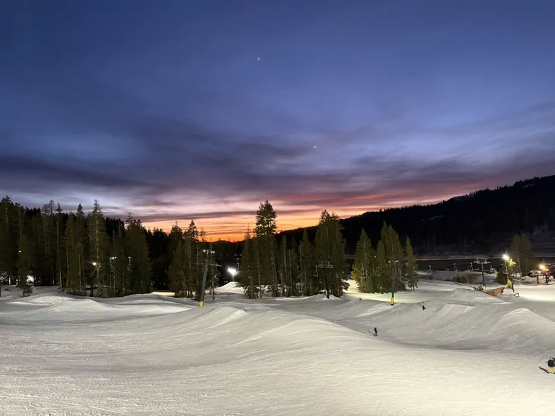 Night Time on the Mountain